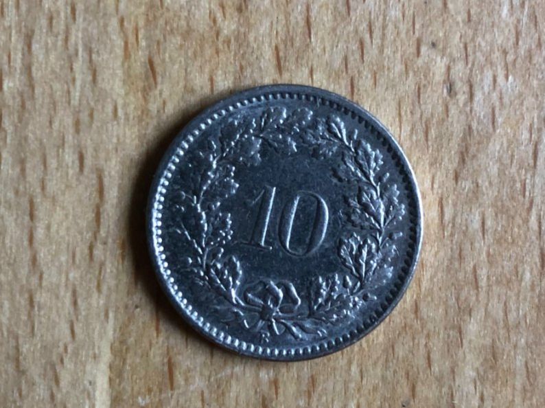 Tutti le monete: 10 Rappen 1969 B Schweiz – Usato da Basel venduto da Cambes 1