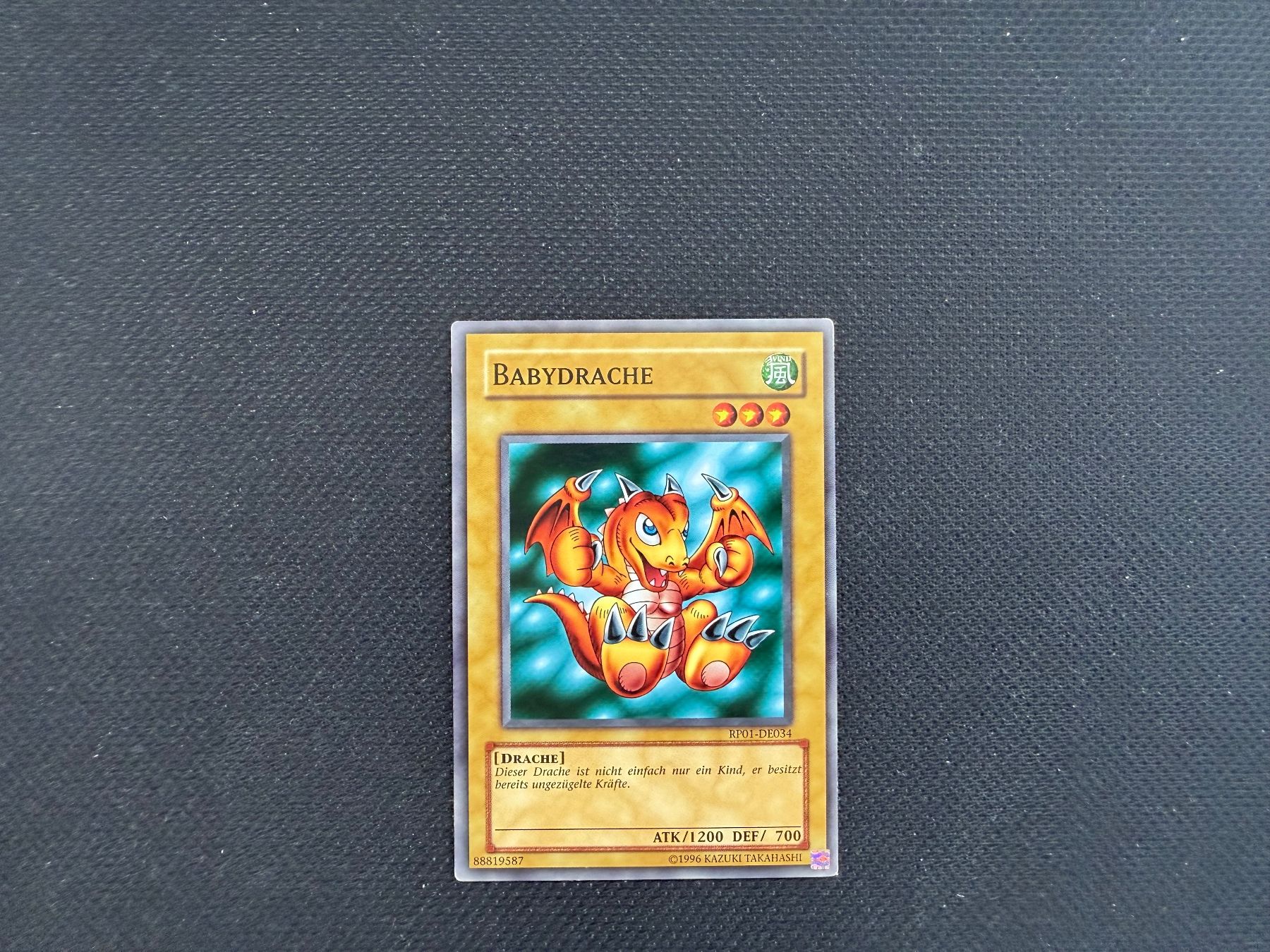 Yugioh Carte collezionabili: Babydrache - RP01-DE034 – Usato da Zürich venduto da mountainwizard00