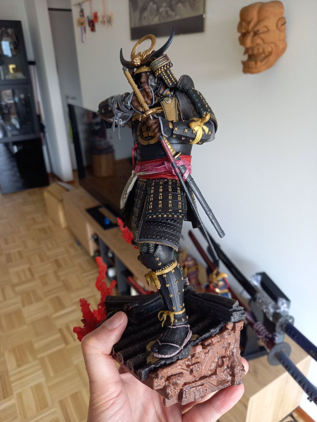 Creed Statuette: Assassin's Creed Shadows - Yasuke 1/8 LED Figur - 28cm – Nuovo e nell'imballaggio originale da Caslano venduto da mecha_gundam 4
