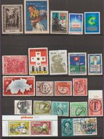 Timbres suisses, vignettes etc.. divers thèmes, 1939-1992