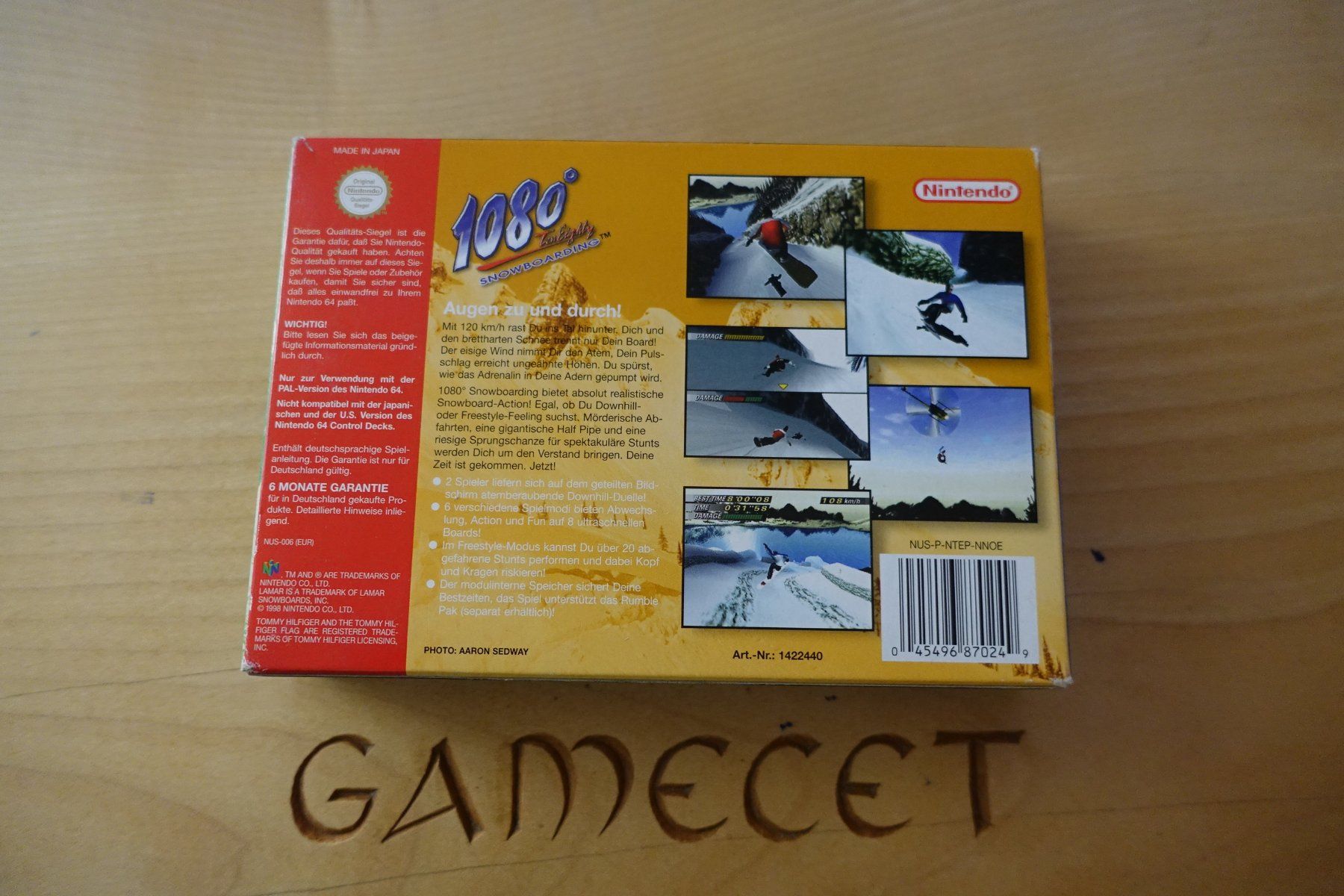 Nintendo Giochi: 1080: TenEighty Snowboarding – Usato da Steinach venduto da Gamecet 5