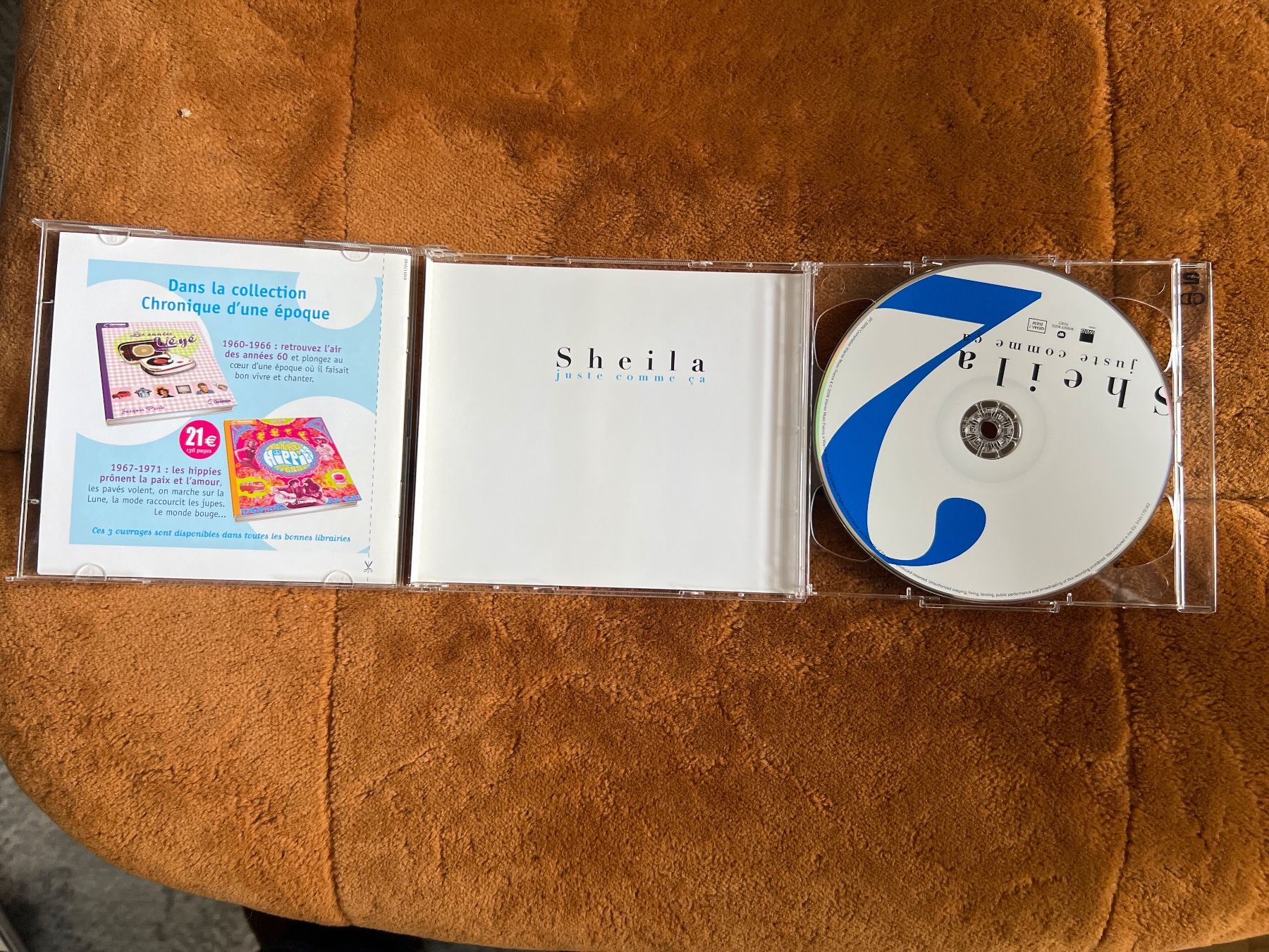 CD: 2Cd Sheila, juste comme ça 45 titres – Usato da Bouveret venduto da Feelgoodtrading 3