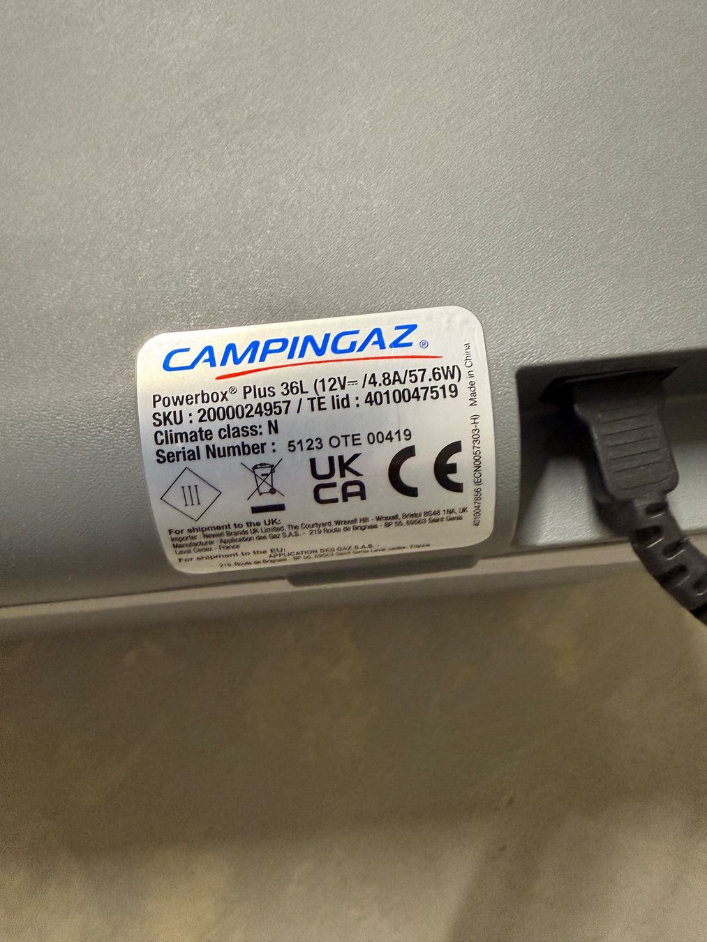 Campingaz Kühlschränke & Kühlen: Kühlbox Campingaz Powerbox Plus 36L neuwertig – Neu (gemäss Beschreibung) aus Lüscherz von Mario-Herr 2
