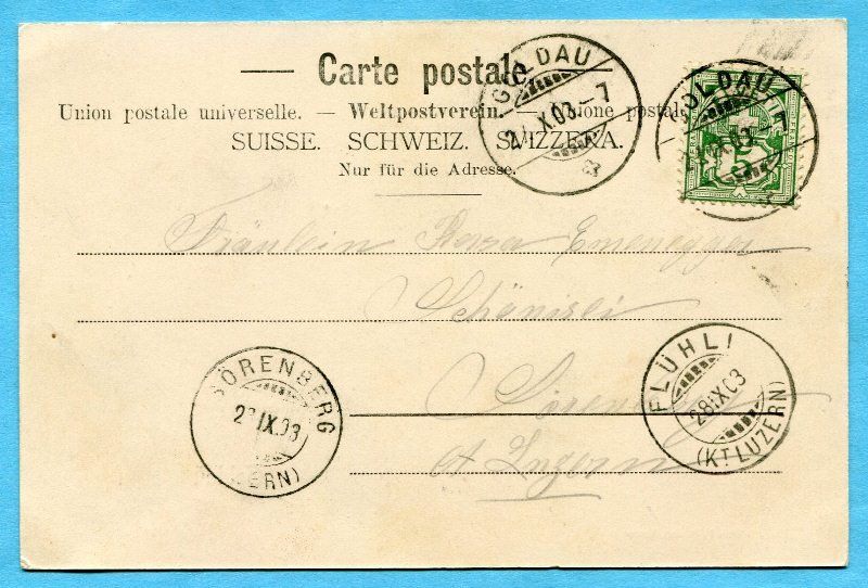 Cartes postales: Goldau mit Rigi 1903 – D'occasion à Opfikon par Prophila 1
