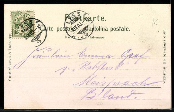 Cartes postales: AK Lyss, Bahnhofstrasse, Panorama – D'occasion à Berlin par bartko-reher 1
