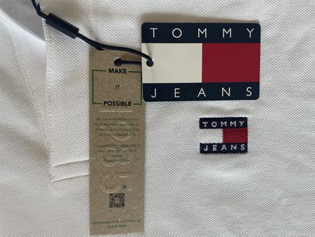 Polo Tommy Hilfiger blanc M