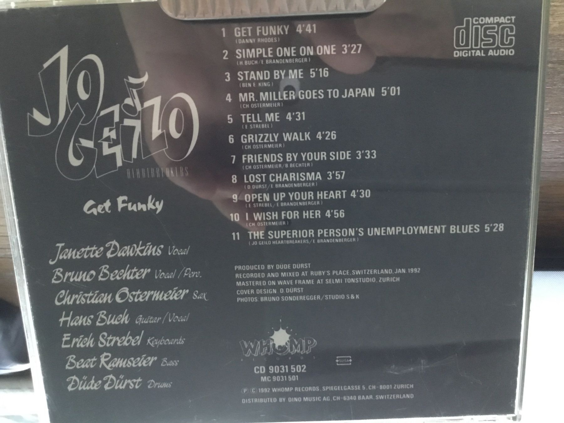 CDs: Jo Geilo Heartbreakers Get Funky CD  💿 – D'occasion à Thierachern par sweden08 1