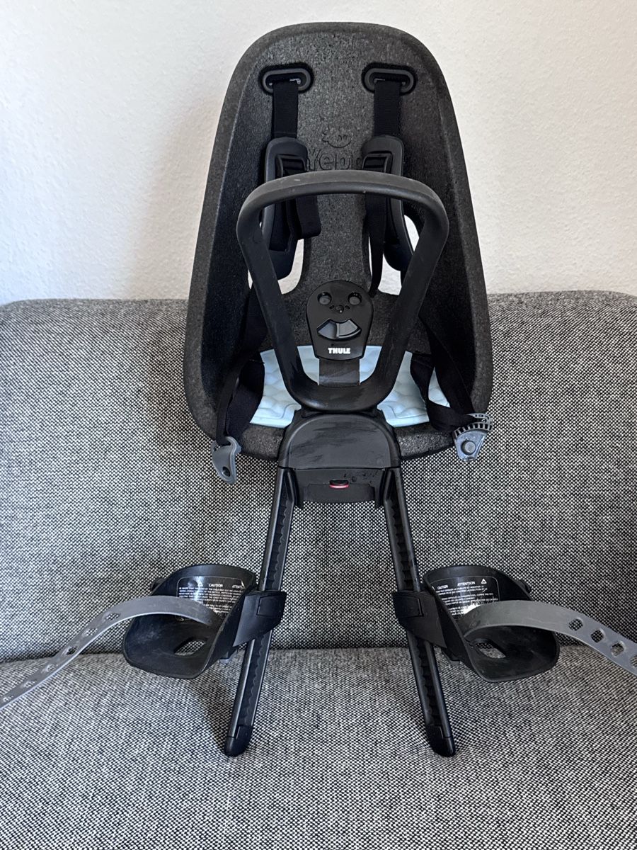 Thule Pezzi di ricambio: Thule Yepp Nexxt Mini Kindersitz schwarz/hellblau  gebraucht – Usato da Zürich venduto da mybuybye