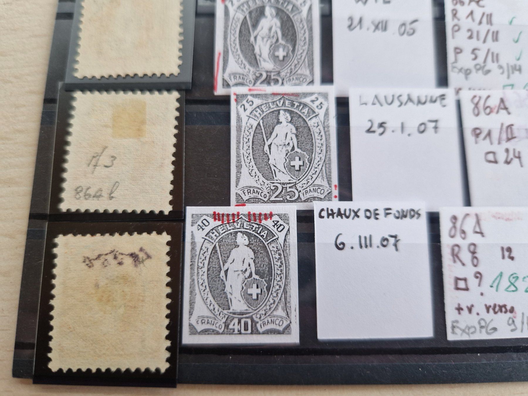 Tutti i francobolli: Top Lot Stehende, ab 1.- – Usato da Burgdorf venduto da Glossy01 8