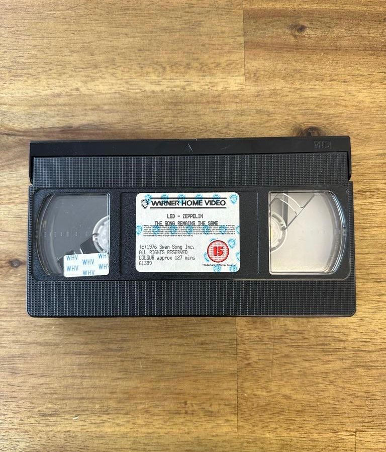 Alle VHS: LED Zeppelin The Song Remains the Same VHS Pal – Gebraucht aus Belp von B7L0 3