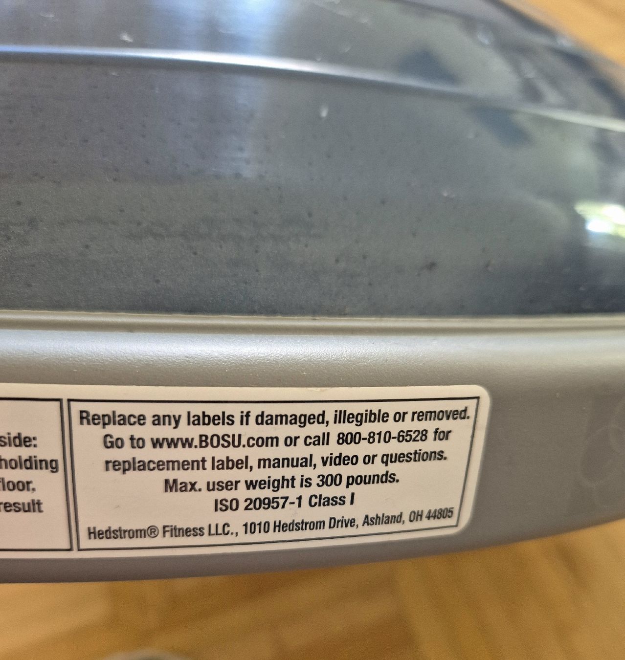 Hometrainer: Bosu Balance Trainer – Usato da Zürich venduto da MottiB 3