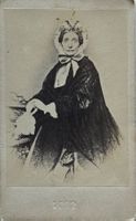 CDV Königin von Sachsen / Prinzessin Amalie v. Bayern, 1870