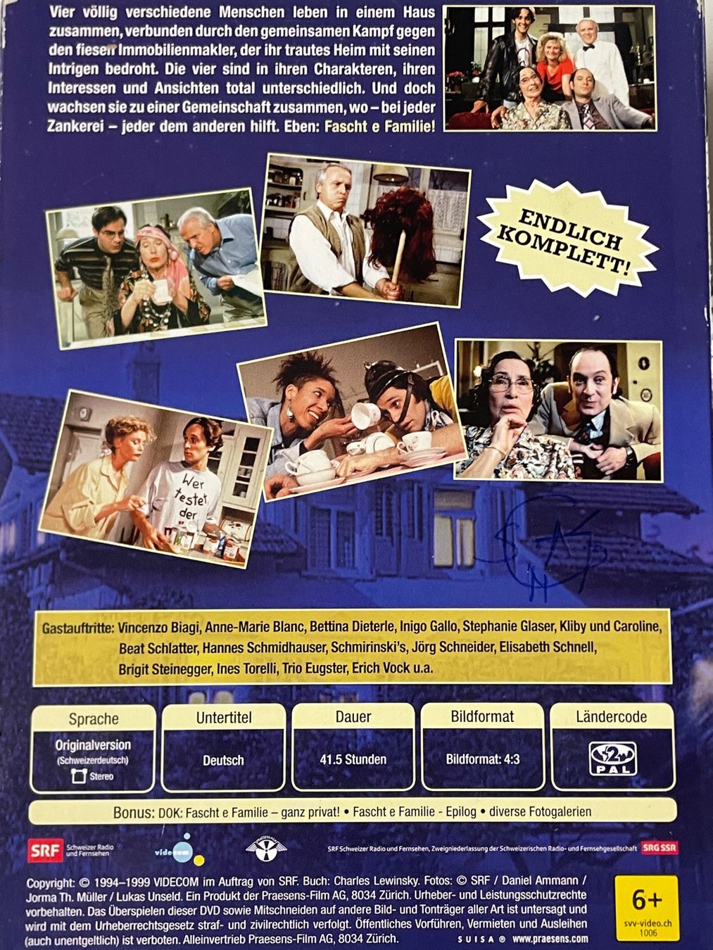 Alle DVDs: Fascht e Familie 99x – Gebraucht aus Muri b. Bern von AdidasCollector 1
