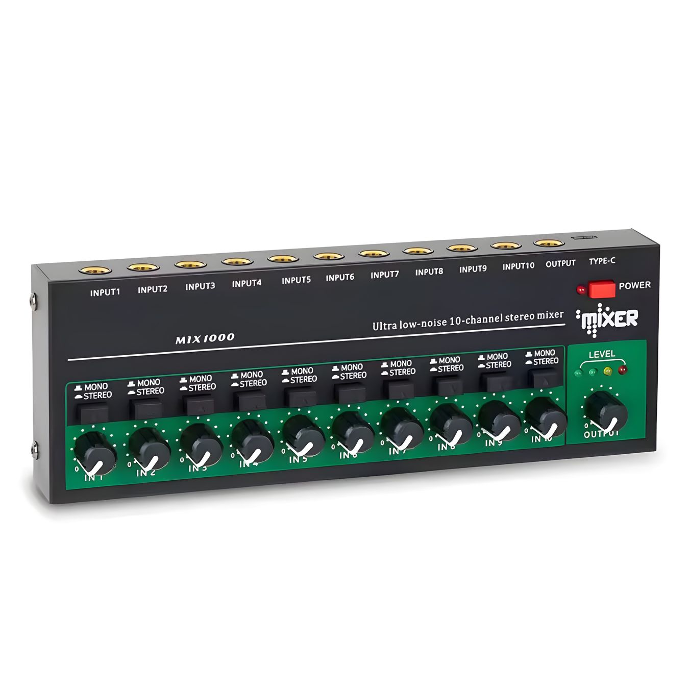 Console di mixaggio: Professional Audio Mixer - 10 Channels, USB-C – Nuovo e nell'imballaggio originale da Villars-sur-Glâne venduto da Danger_Mod