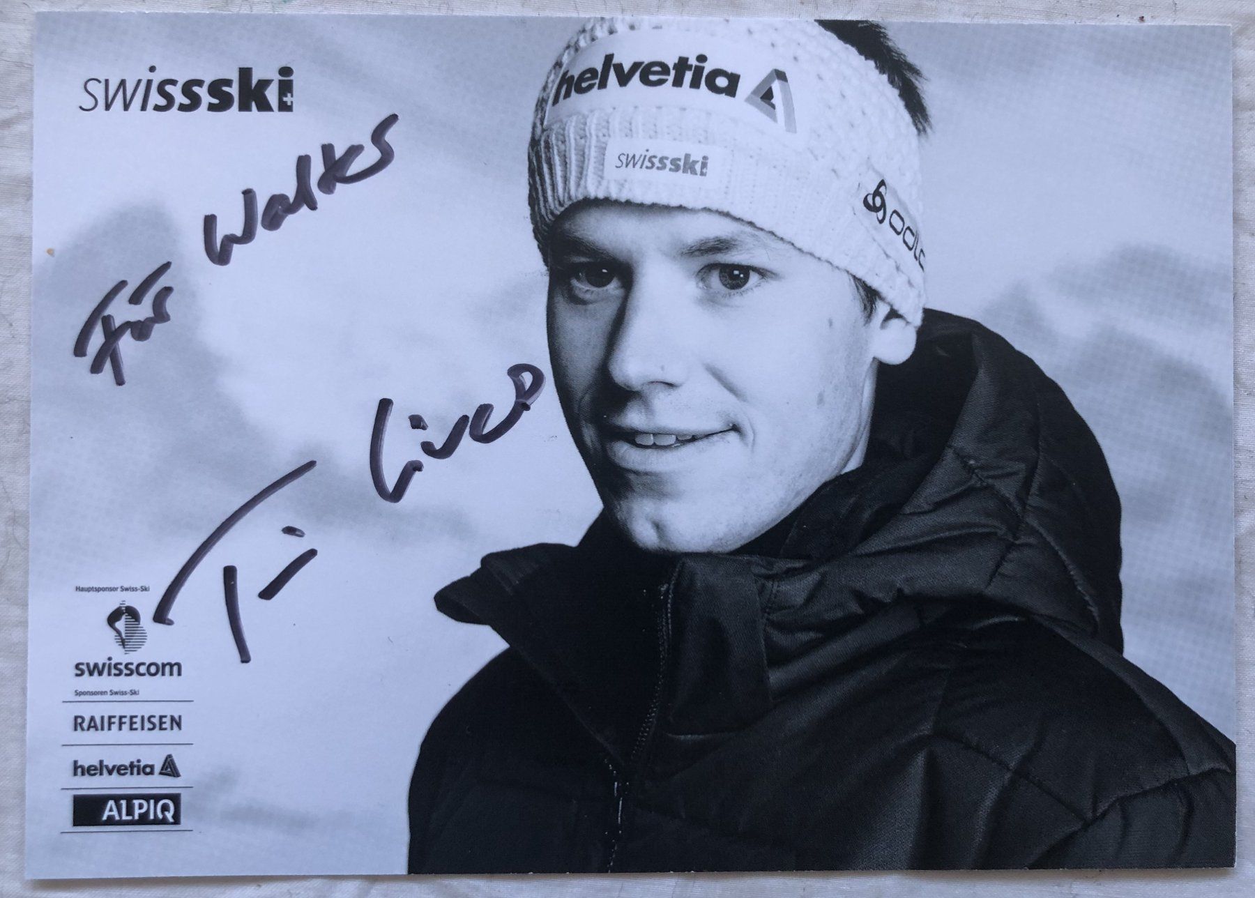 Autografi: Orig. Autogramm - TONI LIVERS – Usato da Schaffhausen venduto da durruti