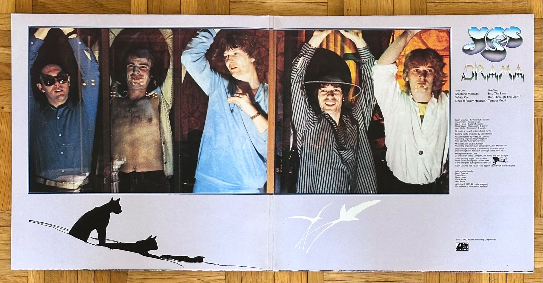 Vinyles: LP - Yes - Drama – D'occasion à Breganzona par Onairda75 2