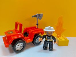 LEGO DUPLO 6169 Feuerwehr - Hauptmann Komplett
