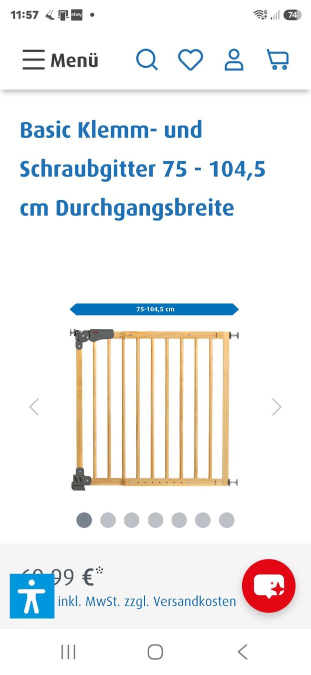 Autres: Basic Klemm- und Schraubgitter 75 - 104,5 cm – D'occasion à Ehrendingen par AttilaL. 1