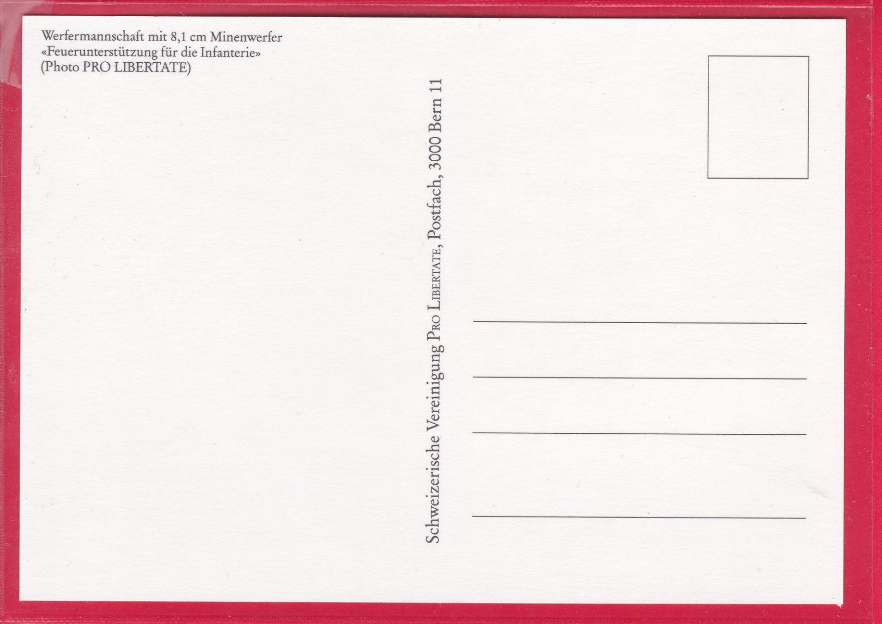 Cartoline postali: WERFERMANNSCHAFT MIT 8.1cm MINENWERFER, FEUERUNTERSTÜTZUNG – Usato da Oberrieden venduto da Gebirgsstelze 1