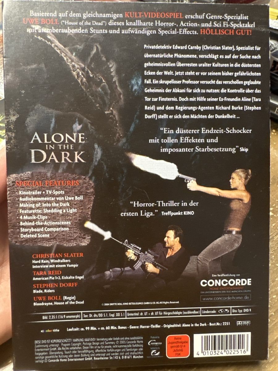 Tutti i DVDs: DVD: Alone in the Dark – Usato da Buus venduto da 2019dp 1