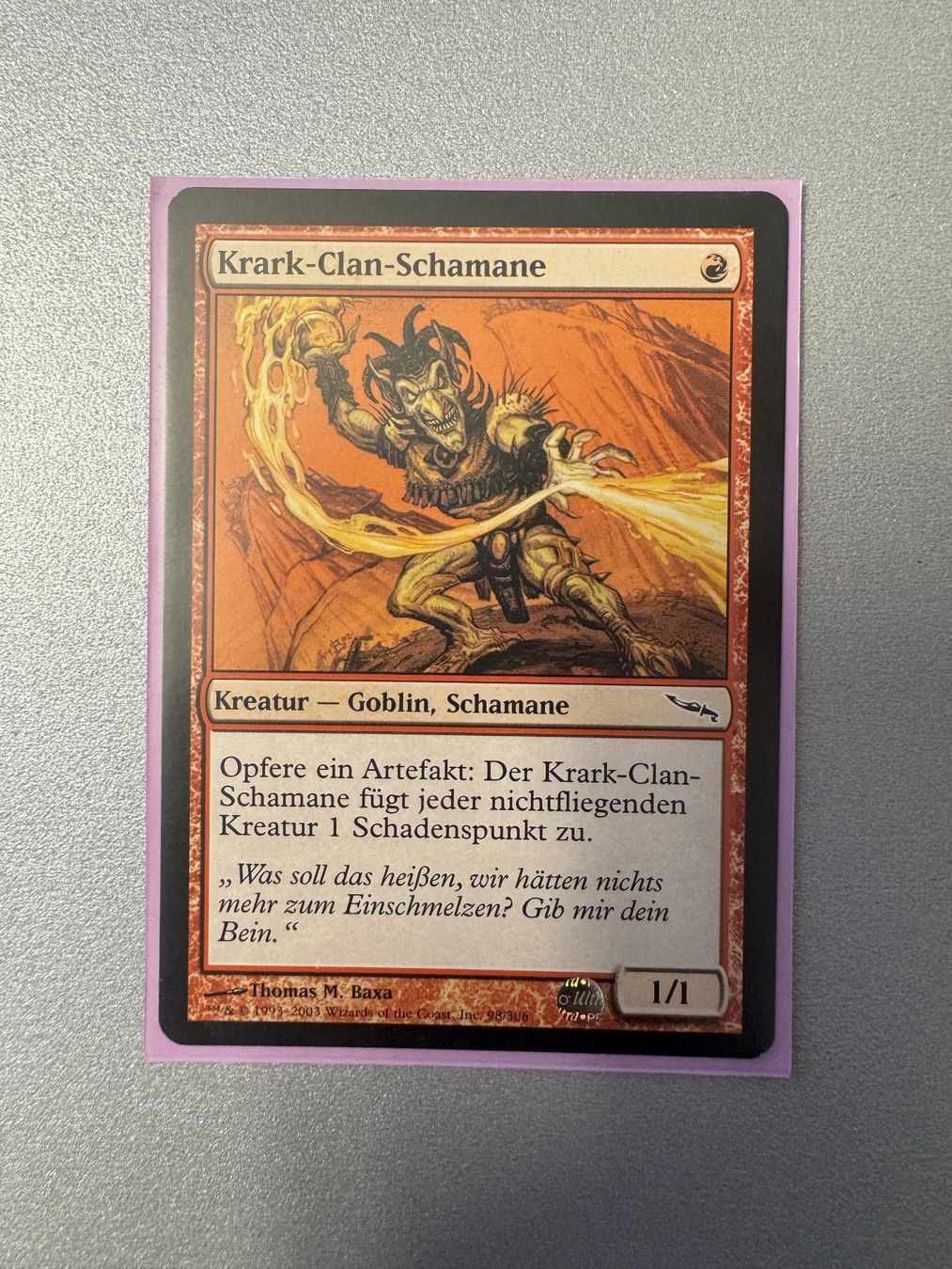 Magic The Gathering Cartes à collectionner: MTG "Krark-Clan-Shamane" – D'occasion à Baar par UMACULINU