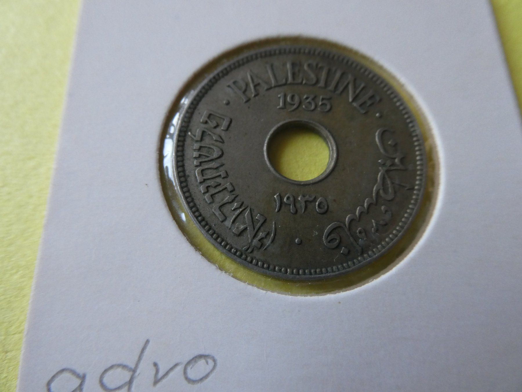 Tutti le monete: Palästina 1935, 10 Mils – Usato da Hinterforst venduto da Rohusri 1