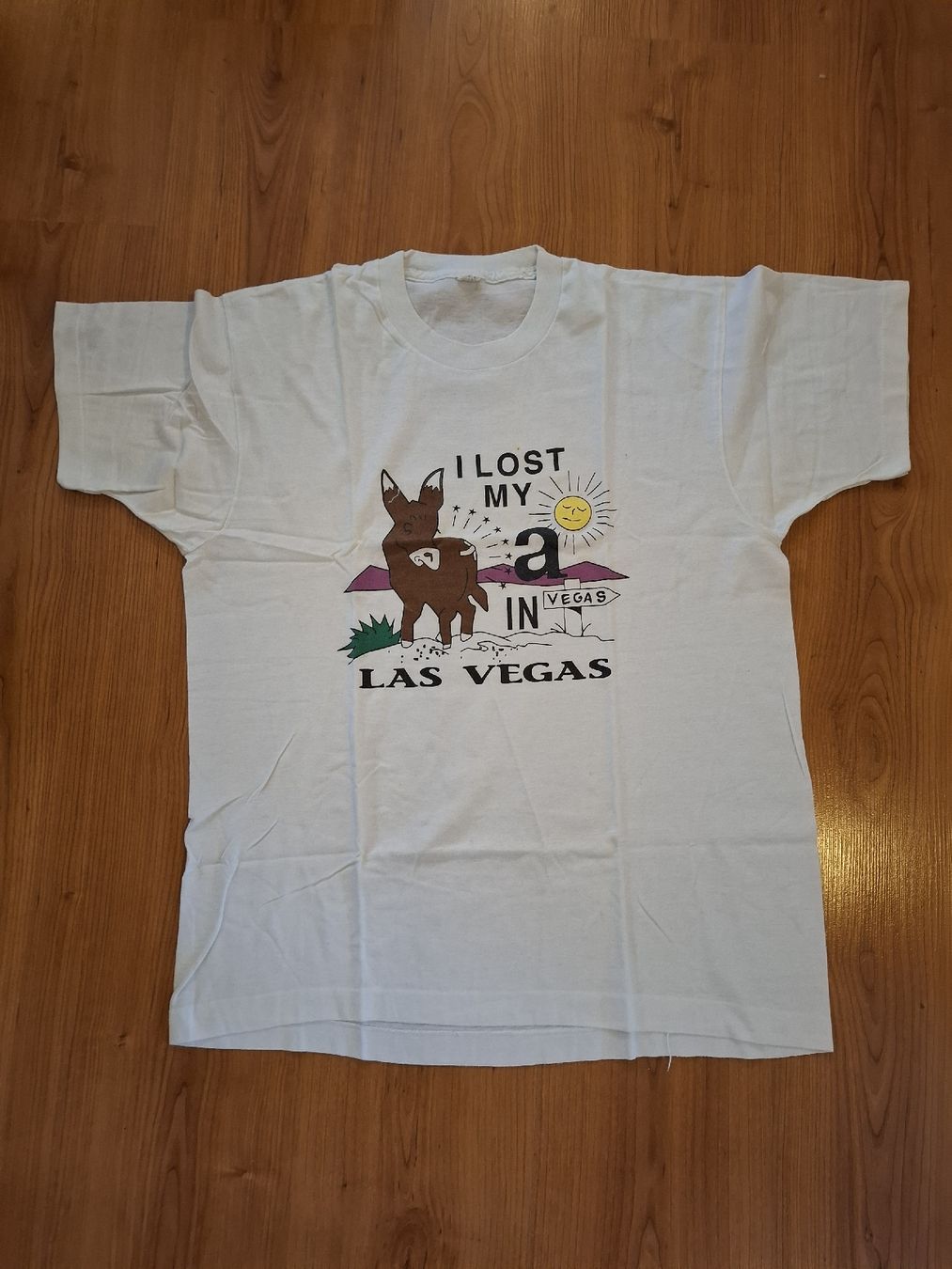 T-Shirts: 80er Shirt Las Vegas – Gebraucht aus Hunzenschwil von Hardrock6