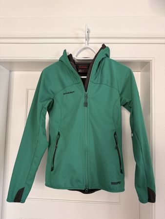 Mammut Softshell Jacke Windstopper Grösse S Damen grün