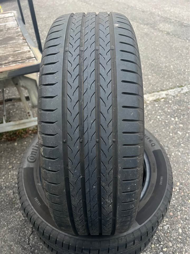 Continental Pneus & Kompletträder: 215/55R18 95H Continental EcoContact 6Q – Gebraucht aus Füllinsdorf von pne_898y