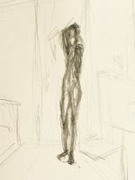 Alberto Giacometti, Vintage Lithographie