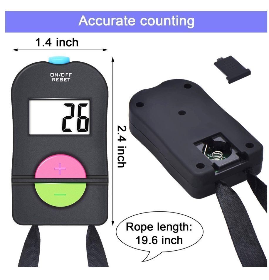 Misurare: 6 Pieces Digital Handzähler Golf Sport – Nuovo e nell'imballaggio originale da Bülach venduto da StoreInShop.com 1