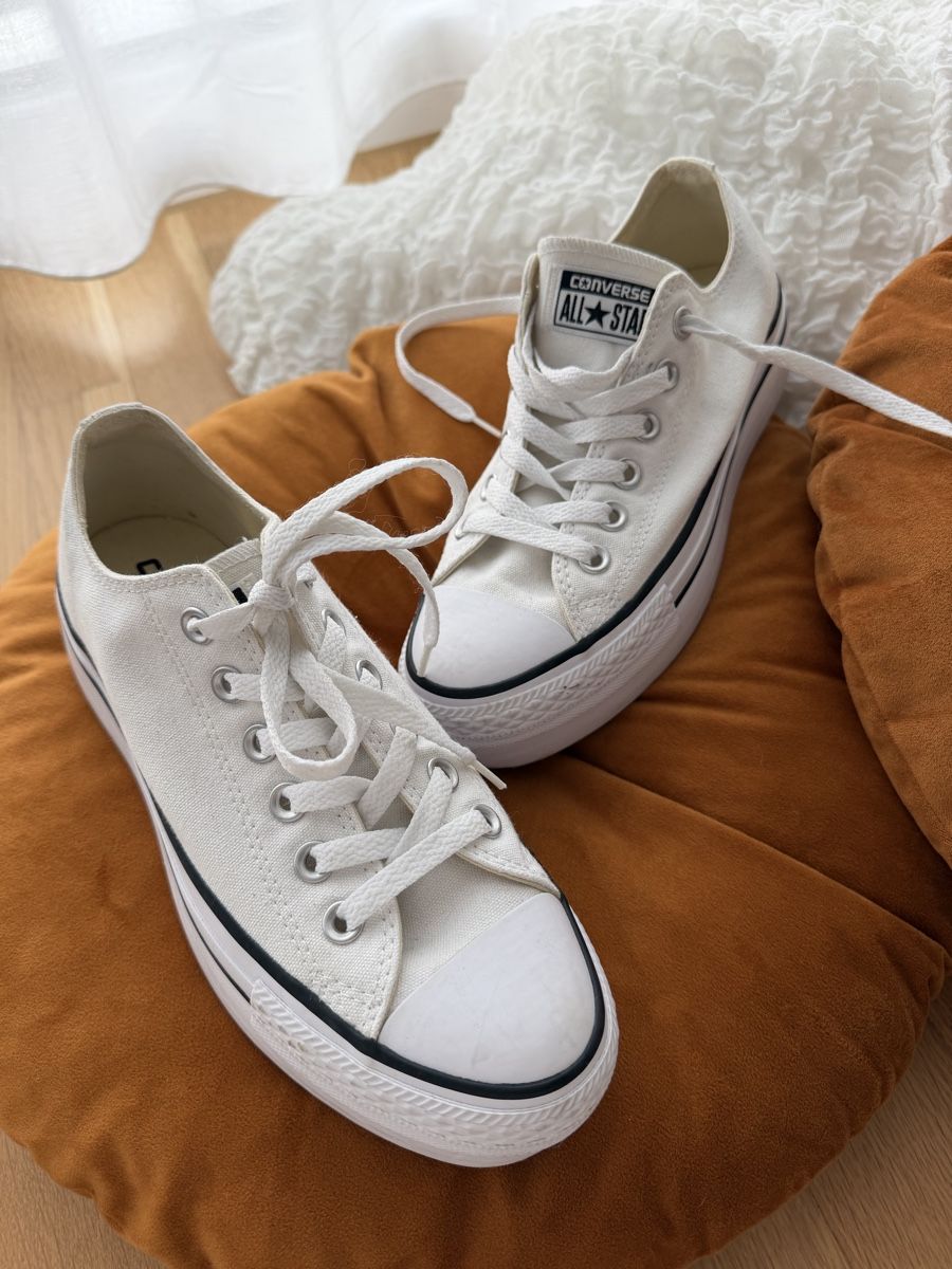 Converse Chaussures femmes: Converse All Star Plateau weiss – D'occasion à Luzern par szu_th9s 1