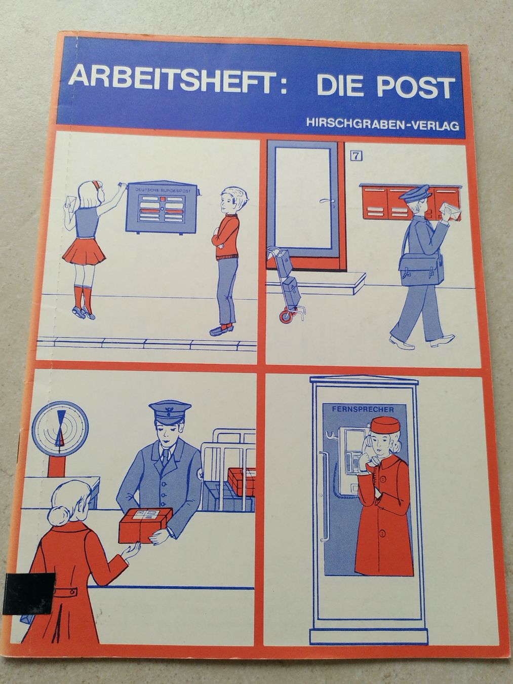 Libri: ARBEITSHEFT: DIE POST – Usato da Brugg AG venduto da olamim