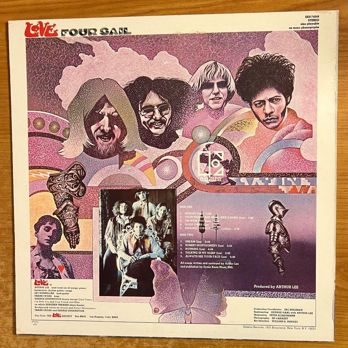 Dischi in vinile: Love - Four Sail / 1. NL-Press. 1969 - Very nice – Usato da Gais venduto da soundcave57 1