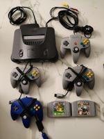 Nintendo 64 Konsole mit 4 Controller und 2 Spiele TOP