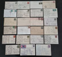 Lot mit 23 alten Ansichtkarten