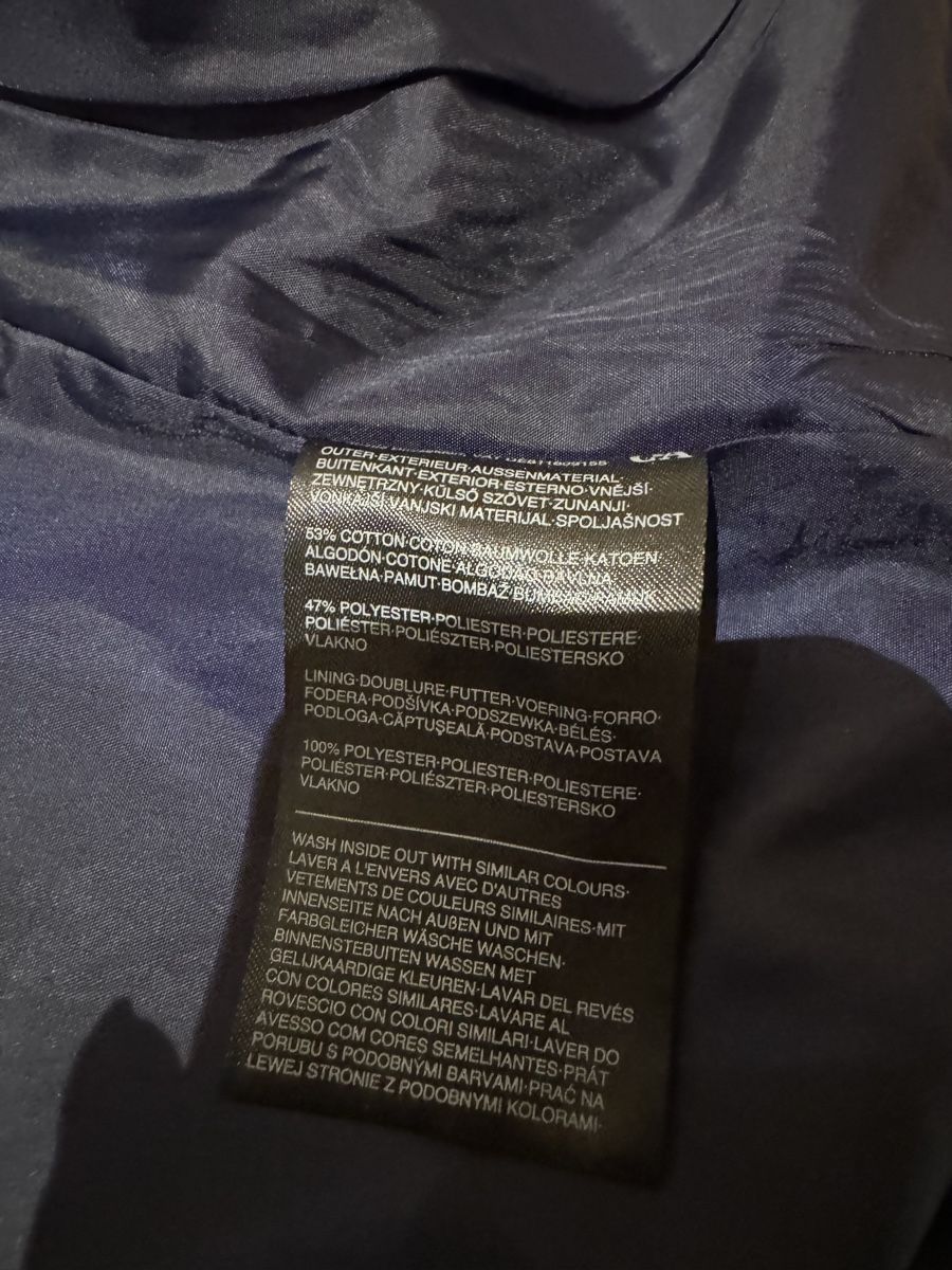 C&A Giacche: Mantel-Jacke Dunkelblau – Usato da Schaan venduto da kri_tsw8 7