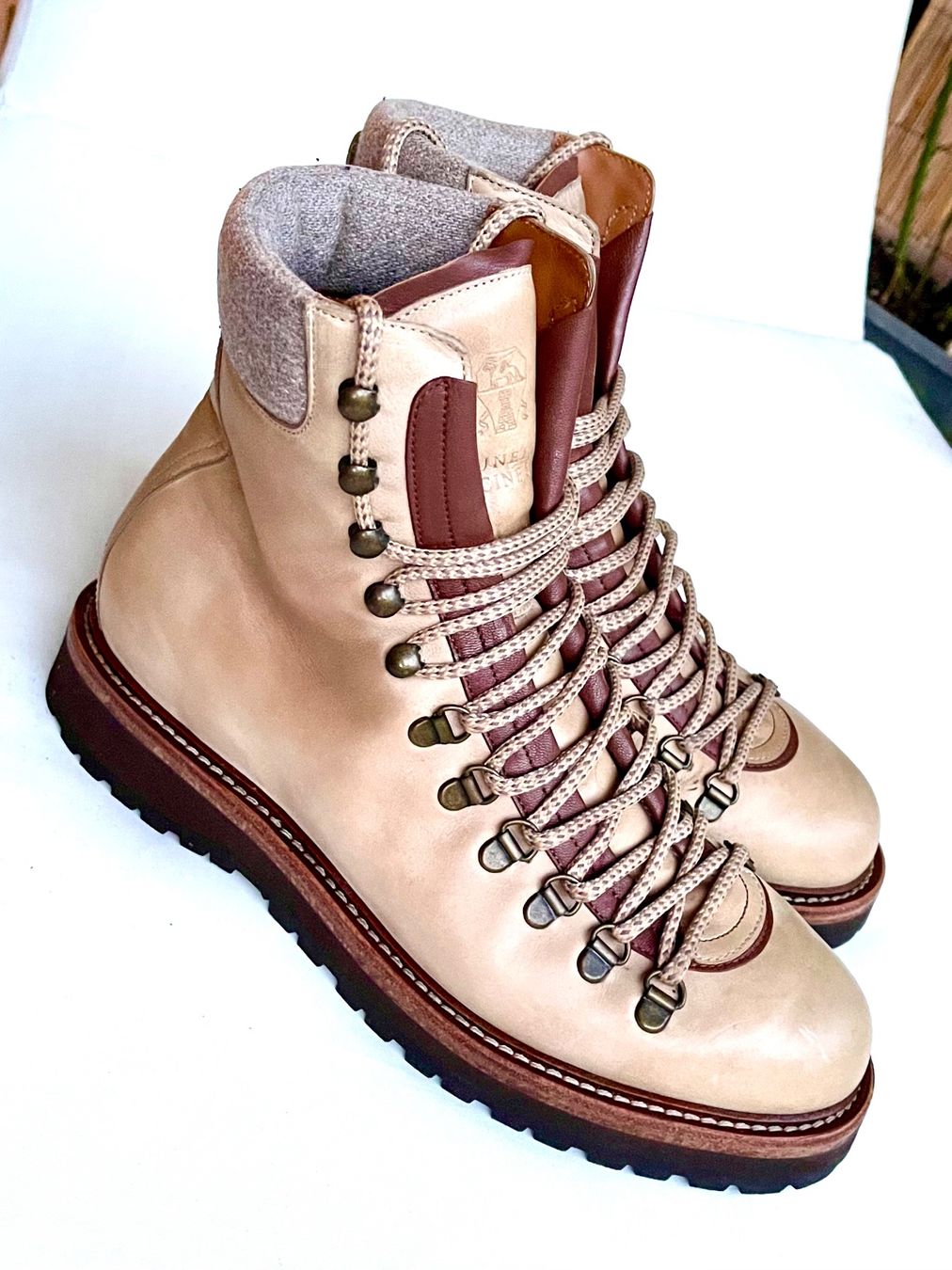 Brunello Cucinelli Scarpe da uomo: Brunello Cucinelli mountain-style high boots – Usato da Zürich venduto da Laur29 1