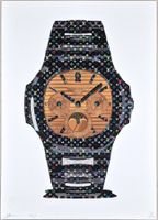 Death NYC Ltd Ed Pop Art Druck " Vuitton Patek Philippe