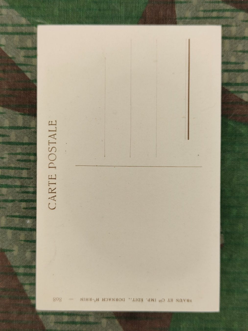 Cartoline postali: Alte Ansichtskarte Guebwiller, Dominikanerkirche – Usato da Bauma venduto da SwissMilitaria 1