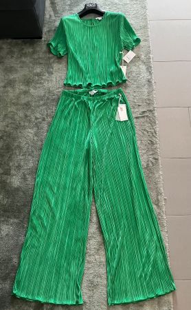 Good American Set Plissee Grösse S Summer Green