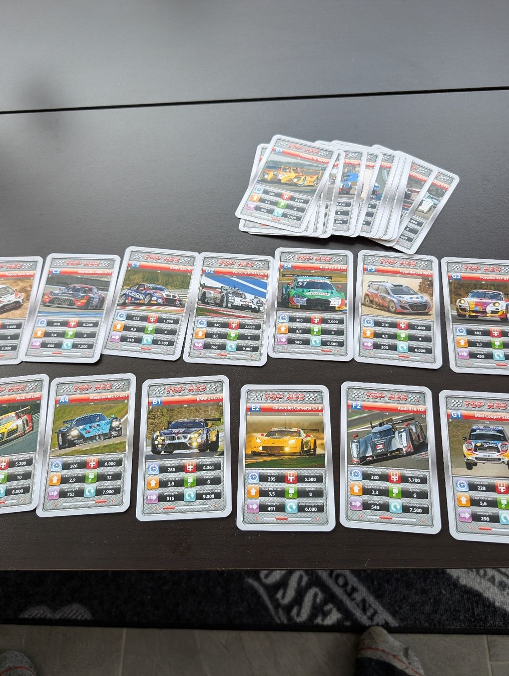 Giochi: TOP ASS Motorsport Quartett  – Nuovo e nell'imballaggio originale da Davos-Platz venduto da v2cat 4