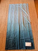 Neuer Duschvorhang Micasa Türkies Verlauf 180x180 cm
