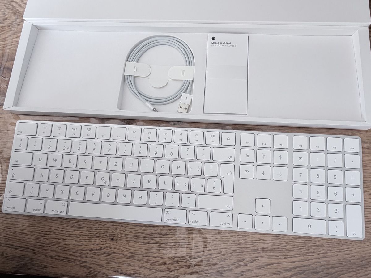 Apple Tastiere: Apple Magic Keyboard A1843 mit Originalverpackung – Nuovo (secondo la descrizione) da Bolligen venduto da Kamilla86 1