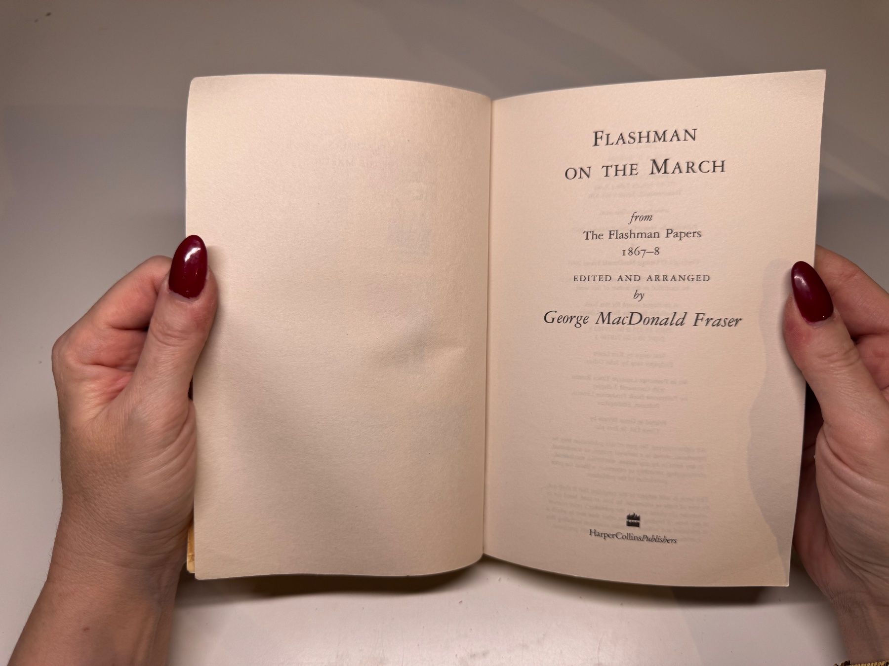 Libri: NOVEL: George MacDonald Fraser, Flashman on the March – Usato da Grosswangen venduto da English_books 3