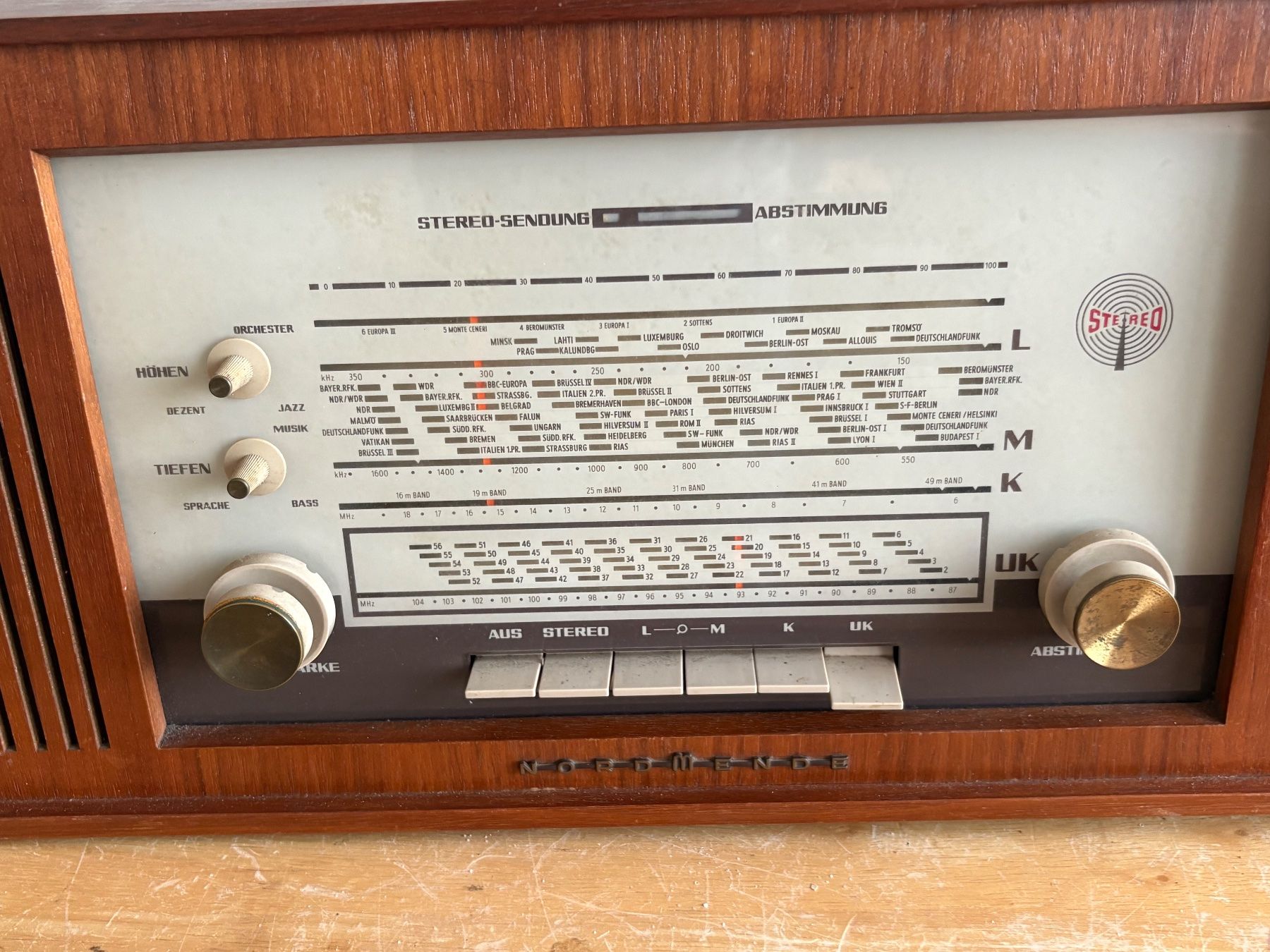Nordmende Radio: NORDMENDE Radio Stereo-Sendung Oldtimer – Usato da Frick venduto da Rukki 1