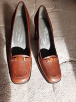 Escarpins cuir marron