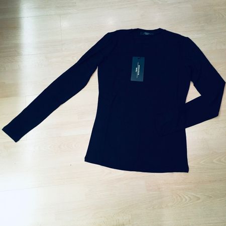 Max Mara Weekend Rundhals Pullover MULTIE Viscose marine M