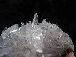 Bergkristall mit Doppelender von Bulgarien