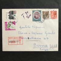 NP Brief aus Italien mit T-Entwertung auf Zst 524 und 532